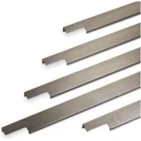 SO-TECH® Möbelgriff BLANKETT Slim Edelstahloptik gebürstet 145 - 1195 mm, Länge 145 mm