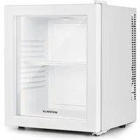 Klarstein Table Top Kühlschrank 10035223, 47.5 cm hoch, 38 cm breit, Hausbar Minikühlschrank ohne Gefrierfach Getränkekühlschrank Glastür