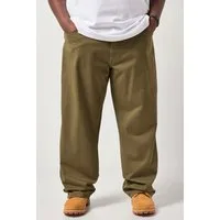 STHUGE Chinohose Hose extra weiter Baggy Fit Twill 5-Pocket bis 72