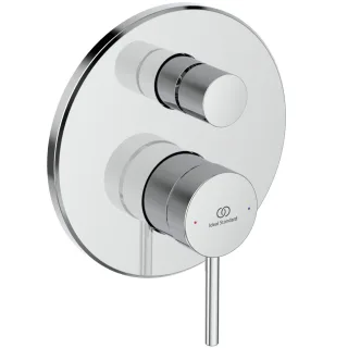 Ideal Standard Unterputz-Badearmatur Ceraline Nuovo DIN EN 1717 (DVGW), Chrom, A8567AA A8567AA