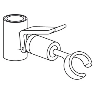 KWC Schiebelhalter komplett chromeline,502271 502271