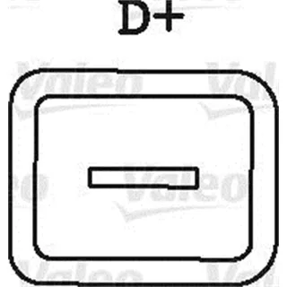 Valeo Lichtmaschine Fiat Cinquecento Panda Seicento Lancia Y10 437551