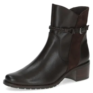 CAPRICE - Da.-Stiefel dk brown comb - Gr. - 2