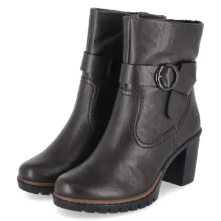 Rieker Stiefeletten - Gr. 36 - Braun - Synthetik