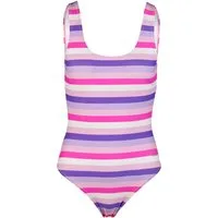 Beco Beermann Badeanzug Fresh Stripes (1-St) mit tiefem U-Rücken