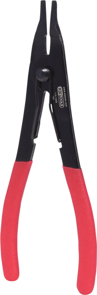 KS Tools Sprengring-Zange, ausgeformte Spitzen, 240mm - 115.1049