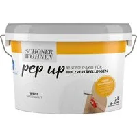 SCHÖNER WOHNEN FARBE Lack pep up Holzvertäfelungen / 0095, Wasserbasiert, schnelle Trocknung