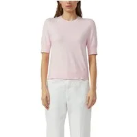 s.Oliver Strickpullover Halbarm-Strick mit Viskose