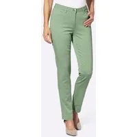 Sieh an! Bequeme Jeans Stretch-Hose leicht vertieft