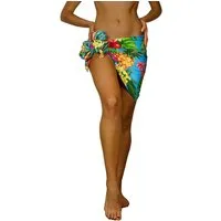 King Kameha Sarong Pineapple Funky Hawaii-Sarong Strand Pareo Cover-Up Damen Bikini, Pareo Cover-Up