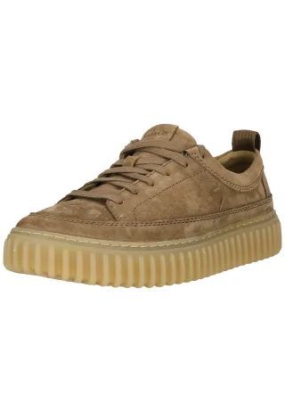 Clarks Sneaker "Torhill Lace" mit detailreichen Nähten