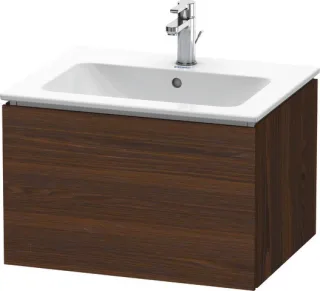 Duravit L-Cube Waschtischunterbau wandhängend Nussbaum gebürstet Matt 620x481x400 mm - LC614006969 LC614006969