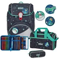 Scout Schulranzen Alpha Set 4-teilig (Set, 4-tlg)