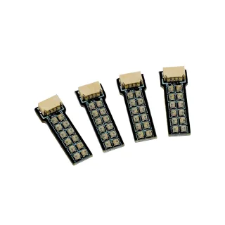 4PCS DeepSpace PHLUX 2-3S Colorful LED Light Strip 3-5V For 5 Inch RC FPV Racing Drone