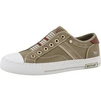 Mustang Shoes Magdalena Slip-On Sneaker Freizeitschuh, Slipper, Schlupfschuh mit Kontrastbesätzen