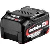metabo Akkupack Li-Power 18V - 4,0 Ah Akku 4000 mAh (18 V, 1 St), für alle 18 V-Maschinen und Ladegeräten der CAS Marken