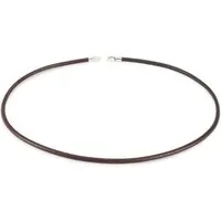 Trollbeads Lederband Braune Leder Halskette, TLENE-00001