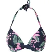 Brunotti Bügel-Bikini-Top Lisselot-Tropicana Women Bikini Top Club Tropicana Aqua Indigo Blue
