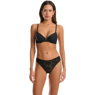 Wolford - Bikinihöschen für Damen, Mittlere Bundhöhe (Schwarz)
