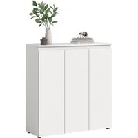 Home affaire Mehrzweckschrank CIPELA, 105x111 cm, viel Stauraum, variable Einlegeböden, universal (1-St., in vielen verschiedenen Trendfarben verfügbar) Schuhschrank, Kleiderschrank, Universalschrank, Aktenschrank, Schrank