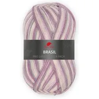 Pro Lana BRASIL 100 g Sockenwolle Häkelwolle, 420 m (Sockenwolle mit ausdrucksstarken Farbverläufen), 100 g