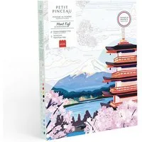 La Petite Epicerie Malen nach Zahlen Set Kinder & Erwachsene Kreatives Malen mit Pinsel und Farben