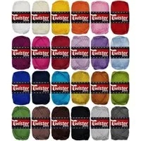 Kurtenbach 10x50 Gramm Twister Ibiza aus 100 % Baumwolle Farbauswahl Bastelgarn