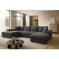 A&J MöbelLand GmbH Ecksofa VIENA 328x182 cm mit Schlaffunktion, Bonellfederkern und Bettkasten, TOP ANGEBOT!
