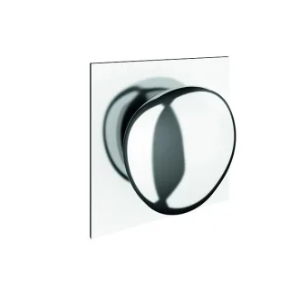 VitrA Istanbul Absperrventil A41450 Unterputz, R 1/2, Rosette 100x100mm, chrom