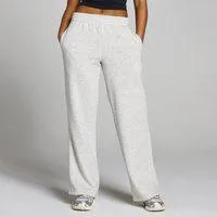 MP Damen Basics Gerade Jogginghose - Hellgrau Meliert - L