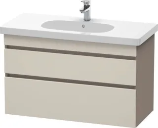 Duravit DuraStyle Waschtischunterbau wandhängend Taupe & Basalt Matt 1000x453x610 mm - DS648509143 DS648509143
