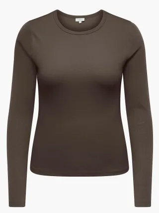 ONLY CARMAKOMA - CARVAL L/S O-NECK TOP JRS NOOS Bracken - Gr. - 52