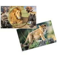 HERMA Schreibtischunterlage Afrika Tiere 55x35cm