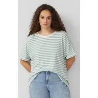 QS Kurzarmshirt T-Shirt T-Shirt mit Fledermausärmeln im Loose Fit