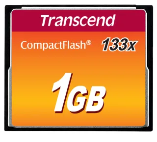 Transcend Flash-Speicherkarte | ts1gcf133 | 1 GB - 133x
