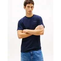 Tommy Jeans T-Shirt TJM SLIM FIT LINEAR 2PACK (Packung, 2-tlg) Rundhals, Jersey