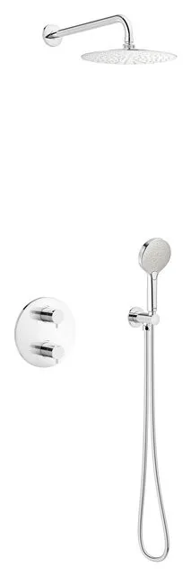 Damixa Silhouet HS 1 - Thermostat Duschsystem, Chrom, 571230000 571230000