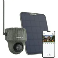 Reolink Wildkamera 4K 8MP 3G/4G LTE mit 360º Rundumsicht (Außenbereich, 1-tlg., No-Glow,Tiererkennung,355°/90° Schwenk,Bewegungsmelder,2-Weg-Audio)