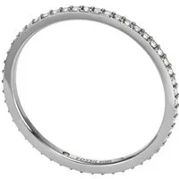 Fossil Fingerring Schmuck Geschenk Edelstahl Ring JEWELRY, mit Glasstein
