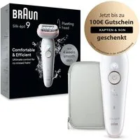 Braun Epilierer SES9000, Akku, Wasserfest, Leise, Komfortabel