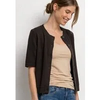 STREET ONE Cardigan mit durchgehender Knopfleiste vorn