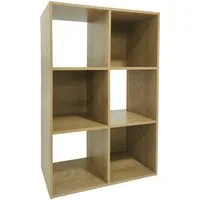HTI-Line Bücherregal Regal Thekla 6090, Stück, Standregal Bücherregal Raumteiler 6 Regalfächer