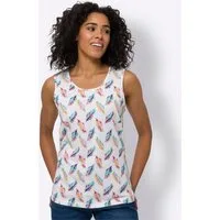 Sieh an! Shirttop Shirttop Ärmellos