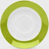 van Well Untertasse Teller Set, Vario, (6 St), Porzellan, spülmaschinen- und mikrowellengeeignet, Ø 14,5 cm