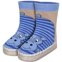 Playshoes Hüttenschuh Nilpferd Hausschuh