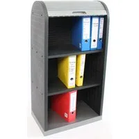 MCW Jalousieschrank Jalousieschrank wiederverwertbar, passend für ca. 21 handelsübliche Ordner