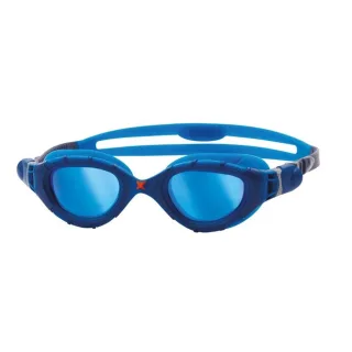 Zoggs - "Predator Flex" Schwimmbrille für Herren/Damen Unisex, Titanium-Grau (Blau)
