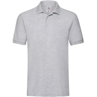 Fruit of the Loom Herren Premium Pique Polo Shirt (Athletic Heather)