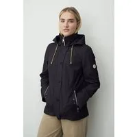 Barbara Lebek Outdoorjacke Übergangsjacke, Frühlingsjacke oder Damenjacke mit abnehmbarer Kapuze