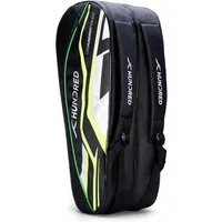 hundred Badmintontasche Glacio Pack Badminton-Schlägertasche mit Temperaturfach (Badminton-Schlägertasche, 2 große Hauptfächer, separates Außenfach und Handyfach), Temperaturkontrolle, viel Stauraum, Schnellzugriffsfach